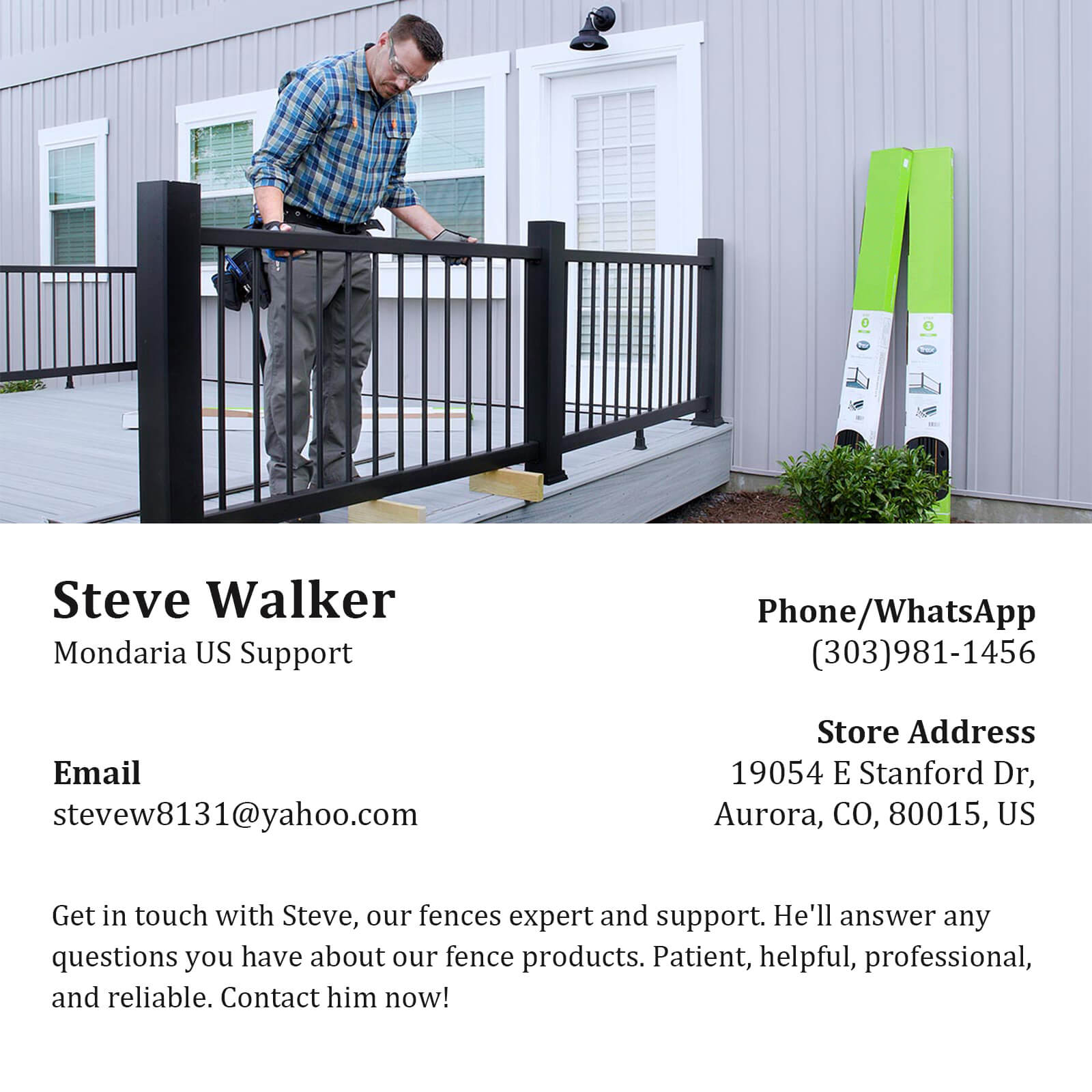 DIY 6 ft. H x 6 ft. W x 0.8 in horizontal privacy composite fence panel for outdoor AM1011