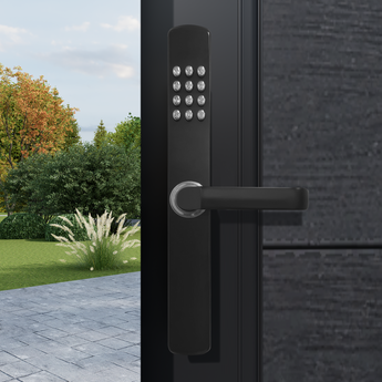Mondaria 6ft x 4ft Digital Keypad Lock Privacy Gate – Secure, Modern Outdoor Entry Solution