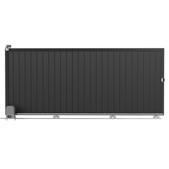 Mondaria Aluminum Sliding Gate – Modern, Space-Saving Driveway & Entry Solution