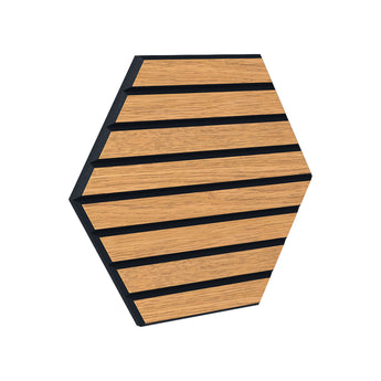 Hexagon Acoustic Wall Panels – 8 Pack
