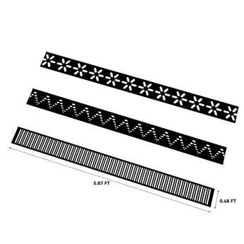 Hollow Decorative Screen – Add Elegant Decoration to Your Fence (Available 3 Models For 2 or 5 Piece Sets)