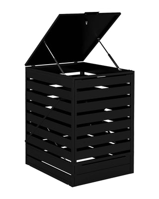 Mondaria Modern Aluminum Trash Bin