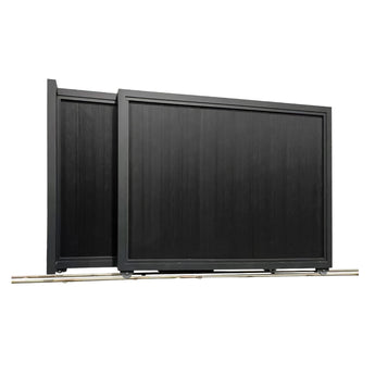 Mondaria Modern Double Sliding Gate for Driveways & Entrances