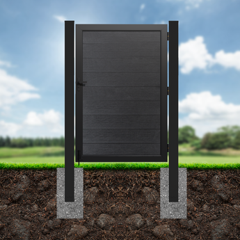 Mondaria 8ft Inground Gate Post for Single Composite Fence Gates(For 2 posts)