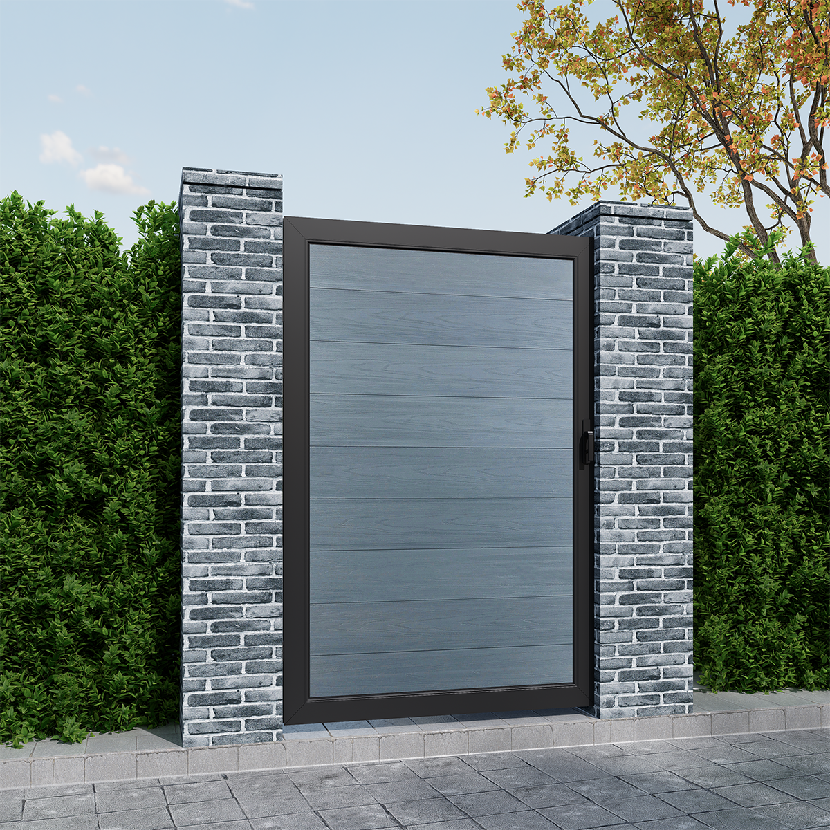 Elegant Double Gate for Your Garden – Secure and Stylish Access