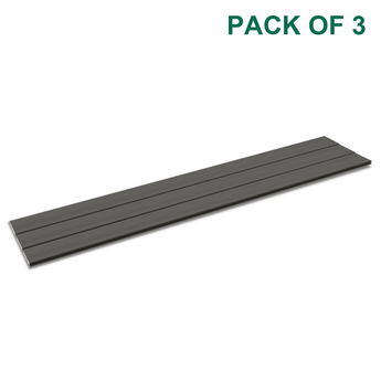 Mondaria Aluminum Composite Decking Boards – 96” x 5.5” (Pack of 3 / Pack of 10)