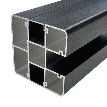 Mondaria 8ft In-Ground Corner Fence Post – Durable Composite Fence Support for Adjustable Angles