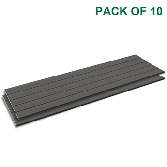 Mondaria Aluminum Composite Decking Boards – 96” x 5.5” (Pack of 3 / Pack of 10)