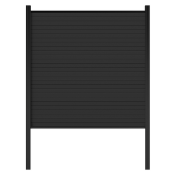 New style Mondaria Garden Composite Privacy Fence, Brushed Finish (With 8ft Inground post)
